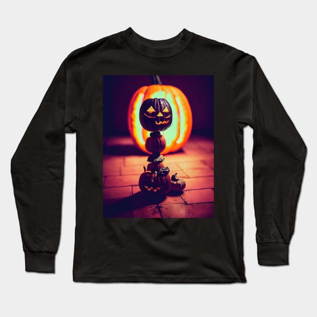 Halloween Scary Long Sleeve T-Shirt by ComicsFactory